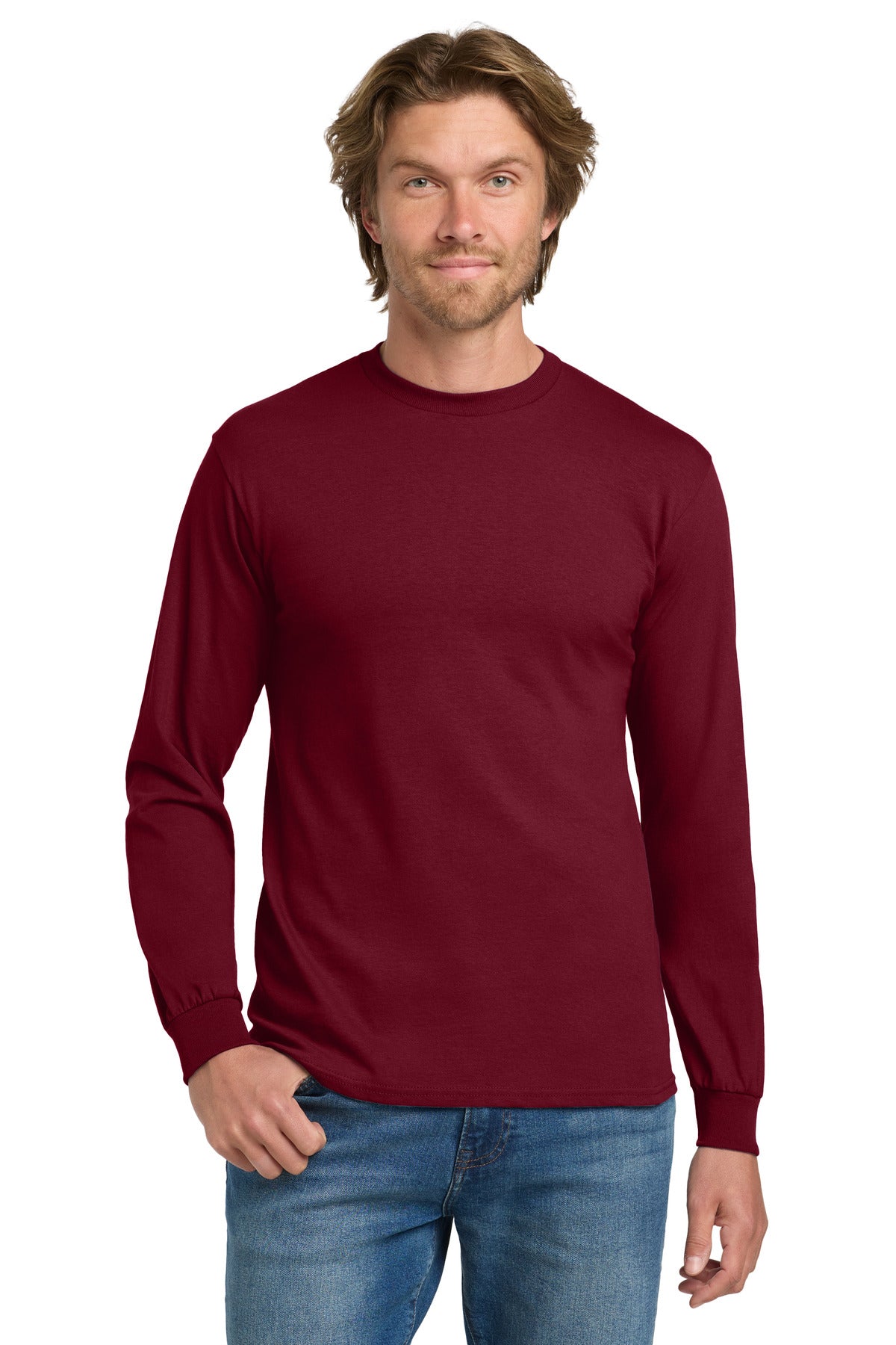 Gildan ® - Heavy Cotton ™ 100% Cotton Long Sleeve T-Shirt. 5400