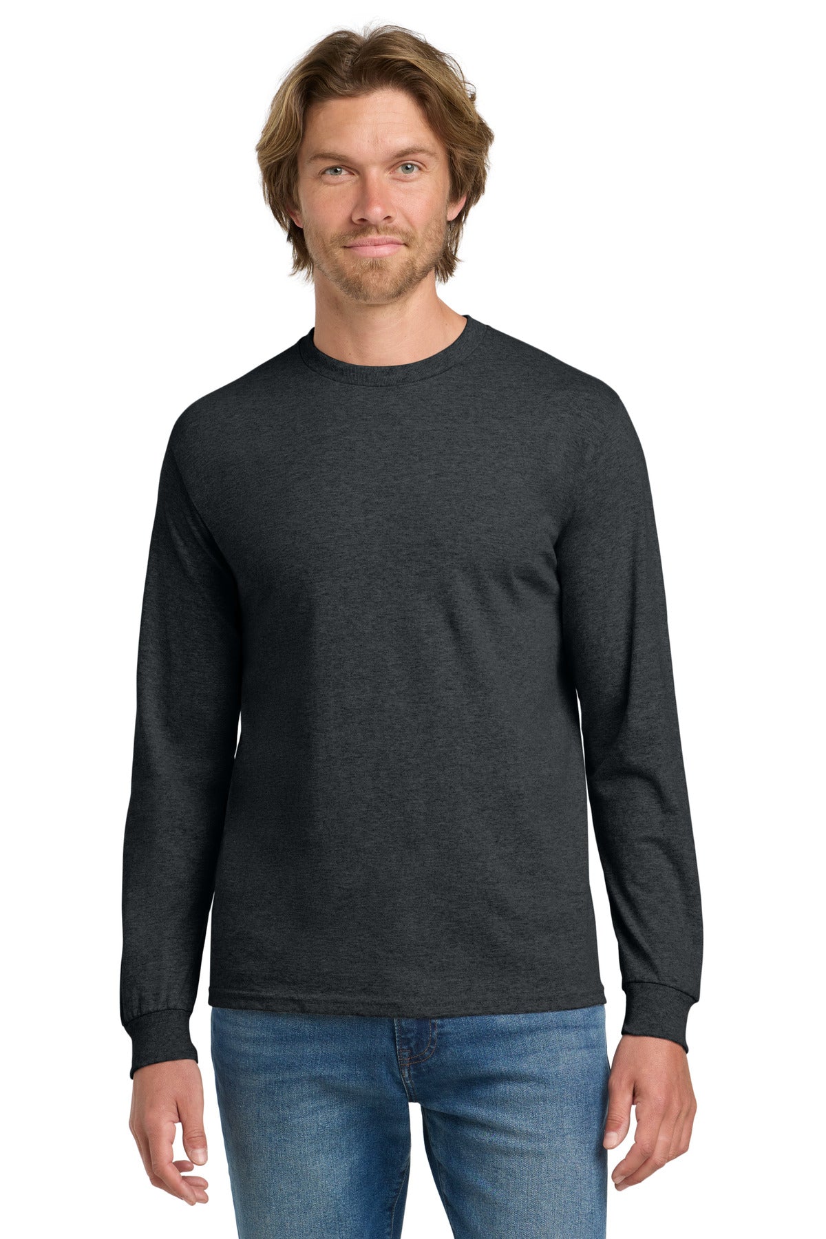 Gildan ® - Heavy Cotton ™ 100% Cotton Long Sleeve T-Shirt. 5400