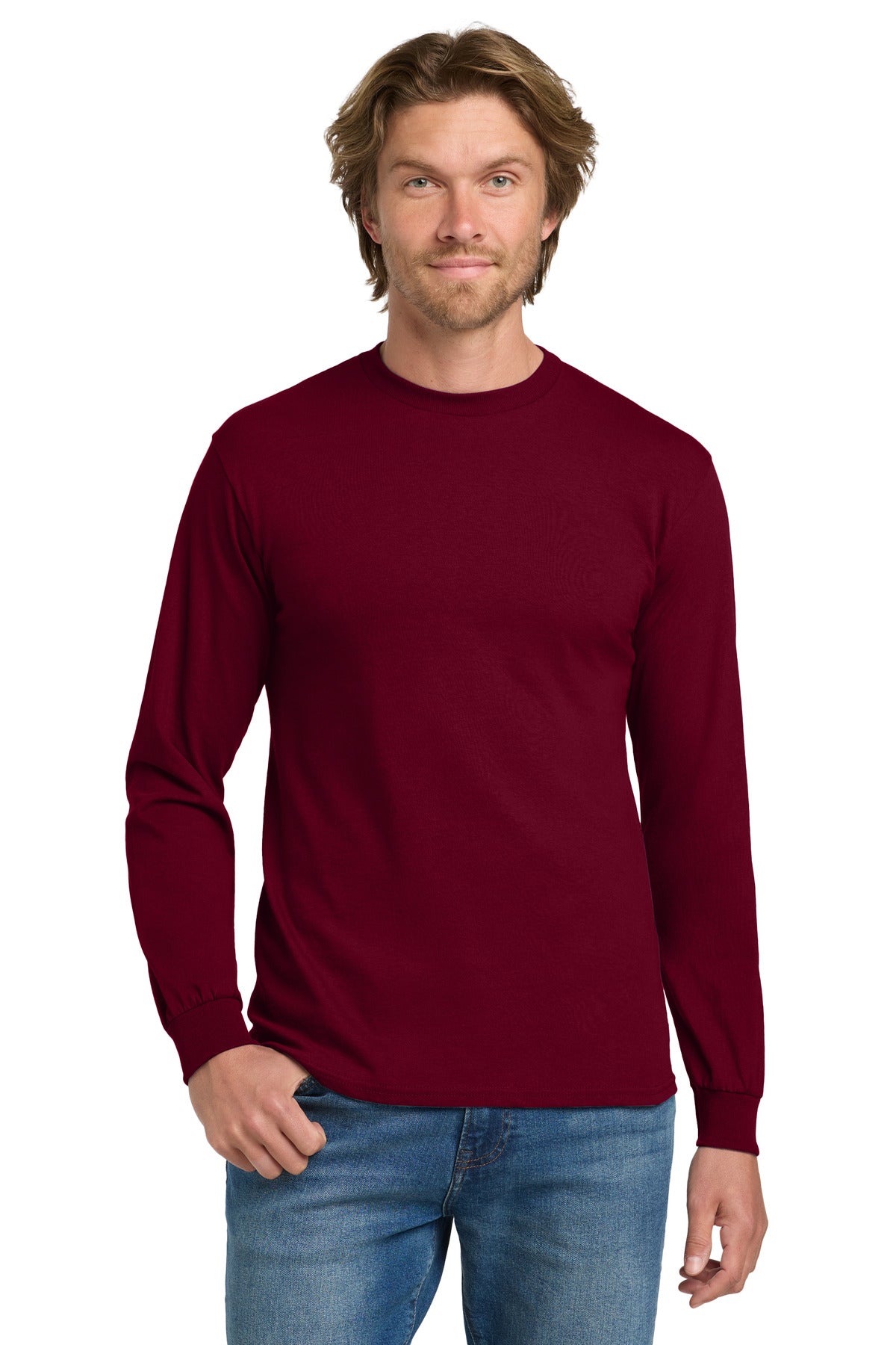 Gildan ® - Heavy Cotton ™ 100% Cotton Long Sleeve T-Shirt. 5400