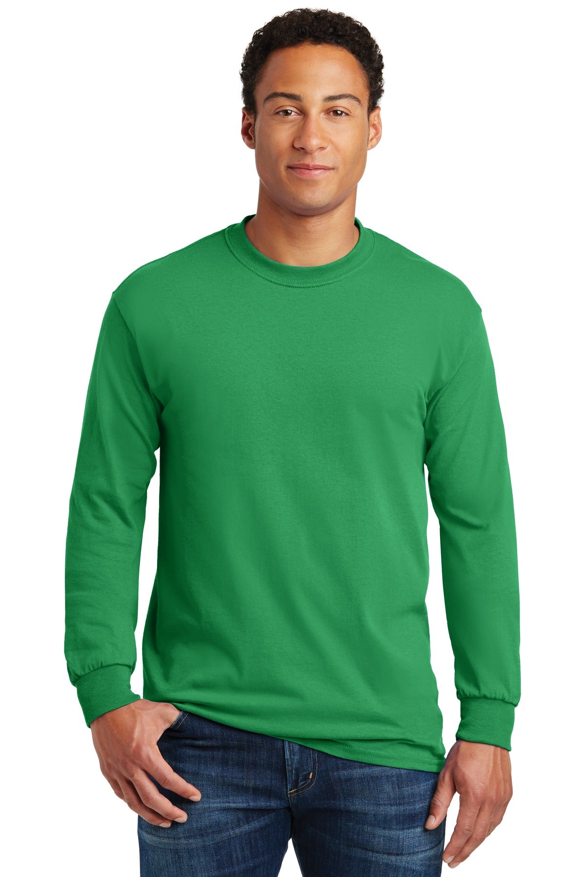 Gildan ® - Heavy Cotton ™ 100% Cotton Long Sleeve T-Shirt. 5400