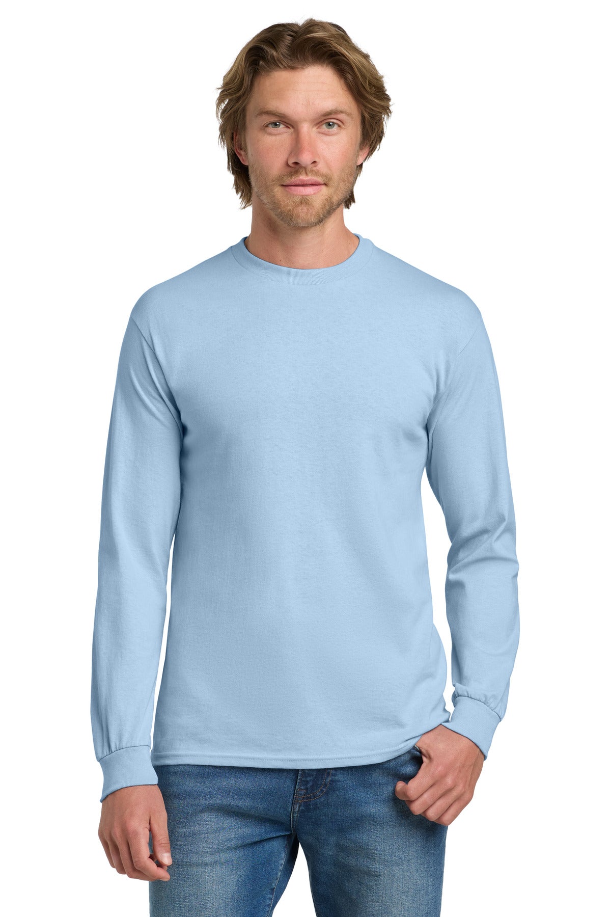 Gildan ® - Heavy Cotton ™ 100% Cotton Long Sleeve T-Shirt. 5400