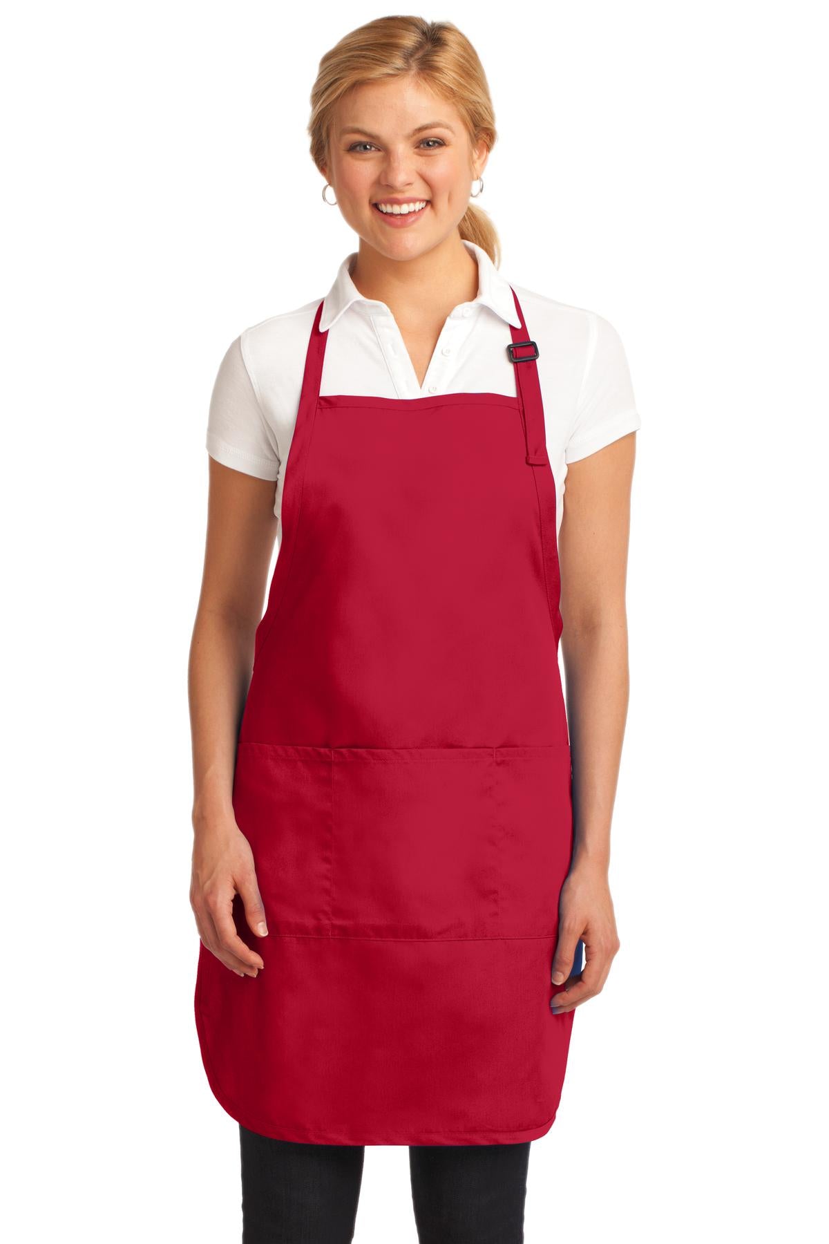 Port Authority ® Easy Care Full-Length Apron with Stain Release. A703