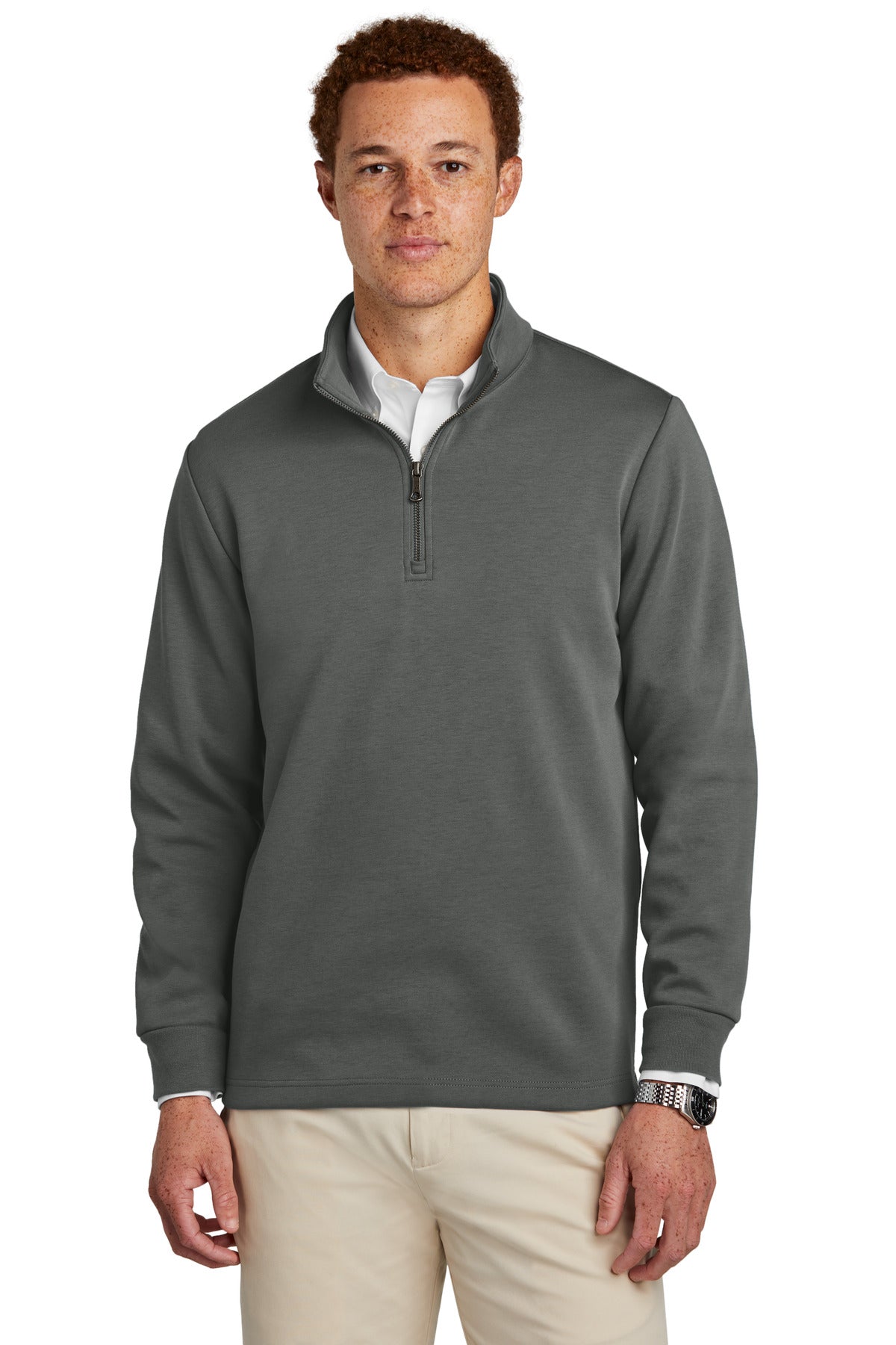 Brooks Brothers ® Double-Knit 1/4-Zip BB18206