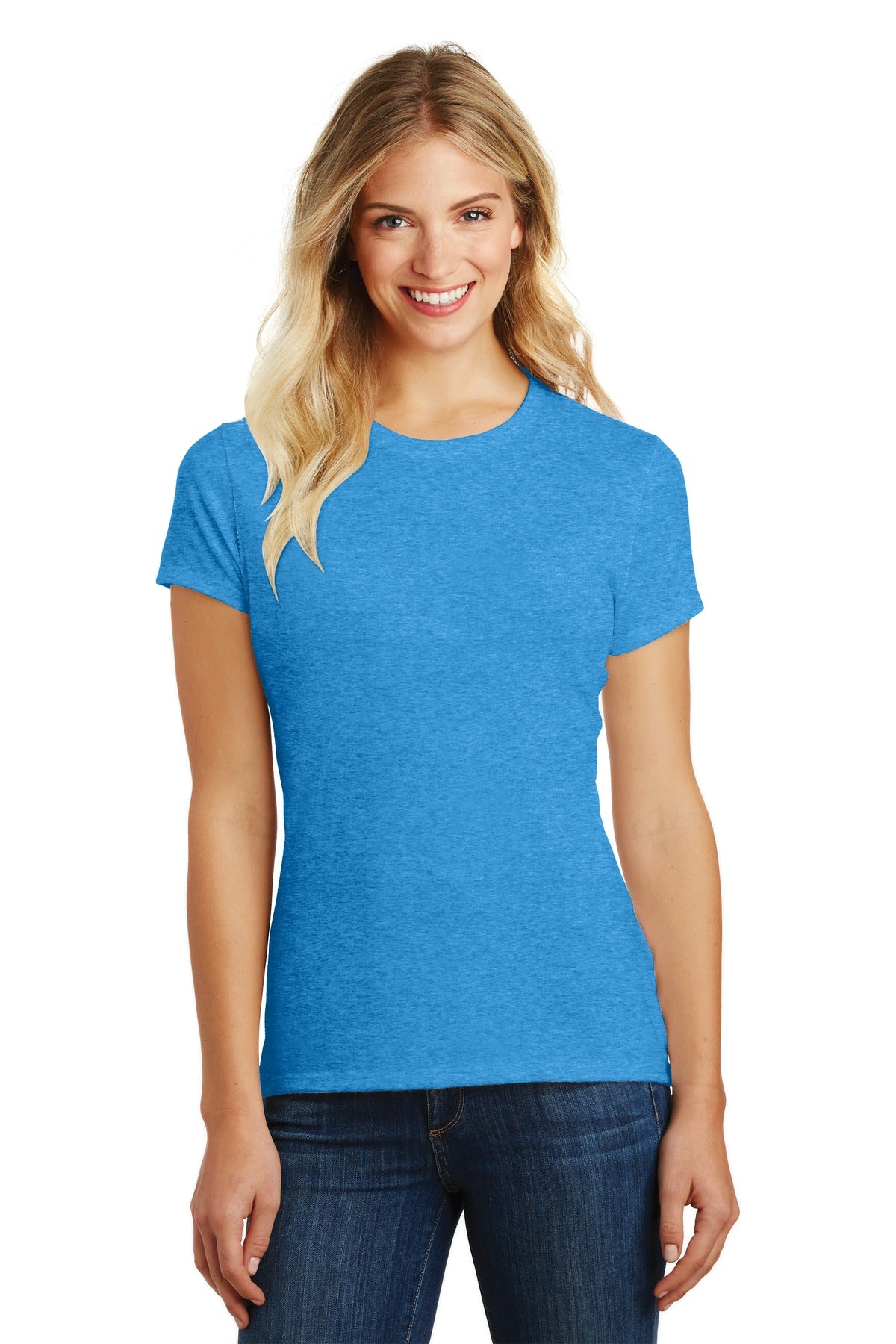 District ® Women's Perfect Blend ® CVC Tee. DM108L