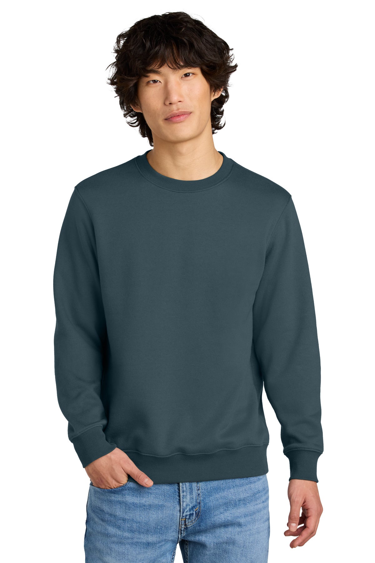 District ® Perfect Weight ® Fleece Crew DT1106