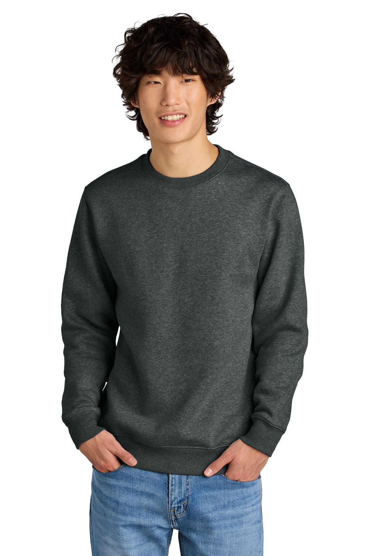 District ® Perfect Weight ® Fleece Crew DT1106