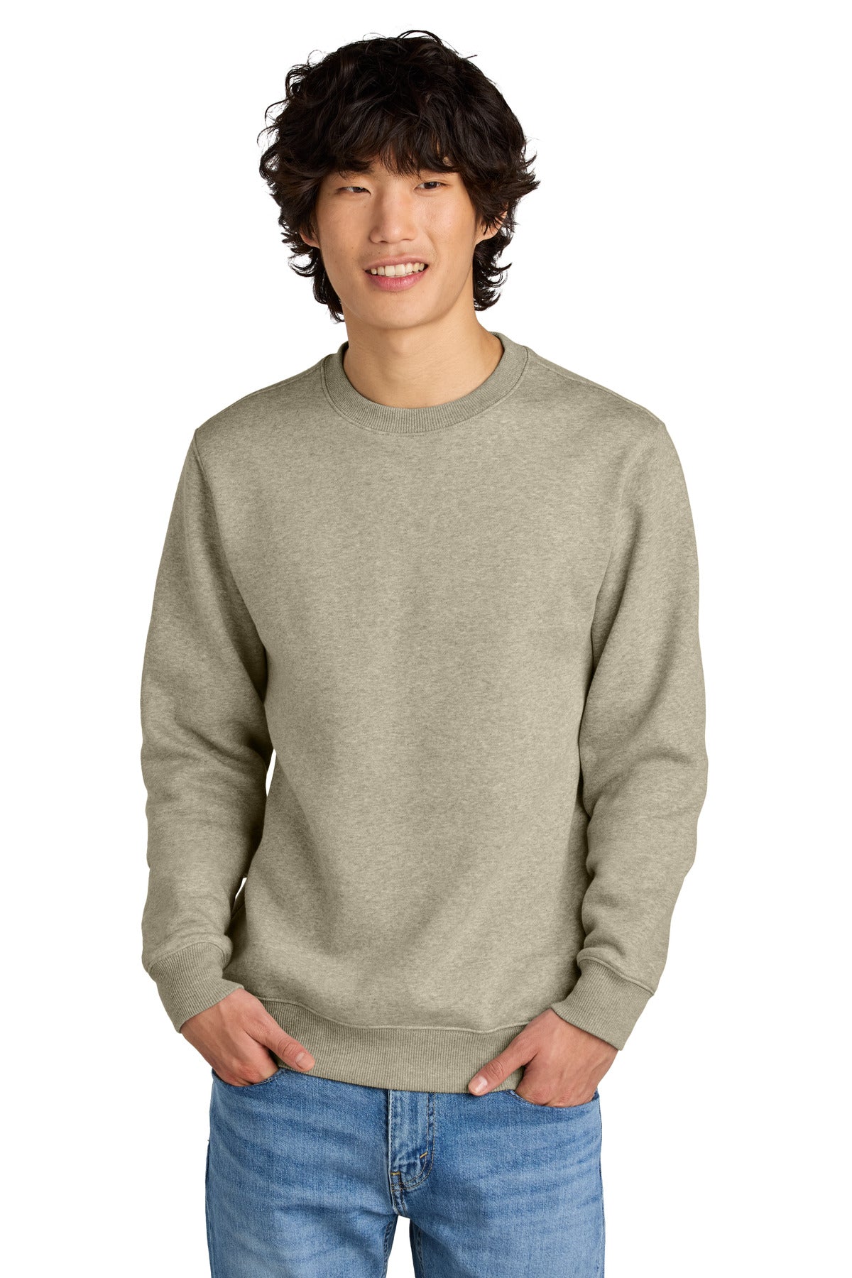 District ® Perfect Weight ® Fleece Crew DT1106