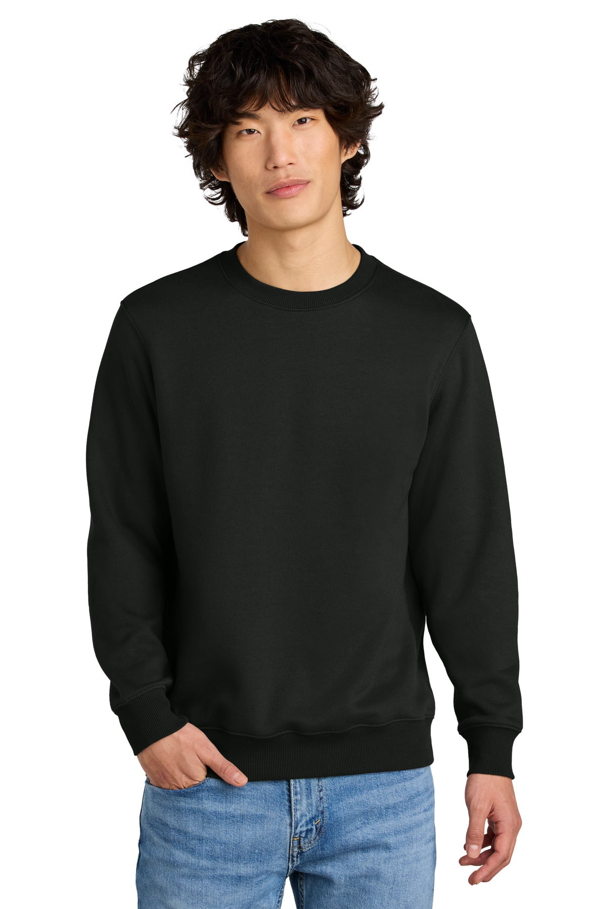 District ® Perfect Weight ® Fleece Crew DT1106