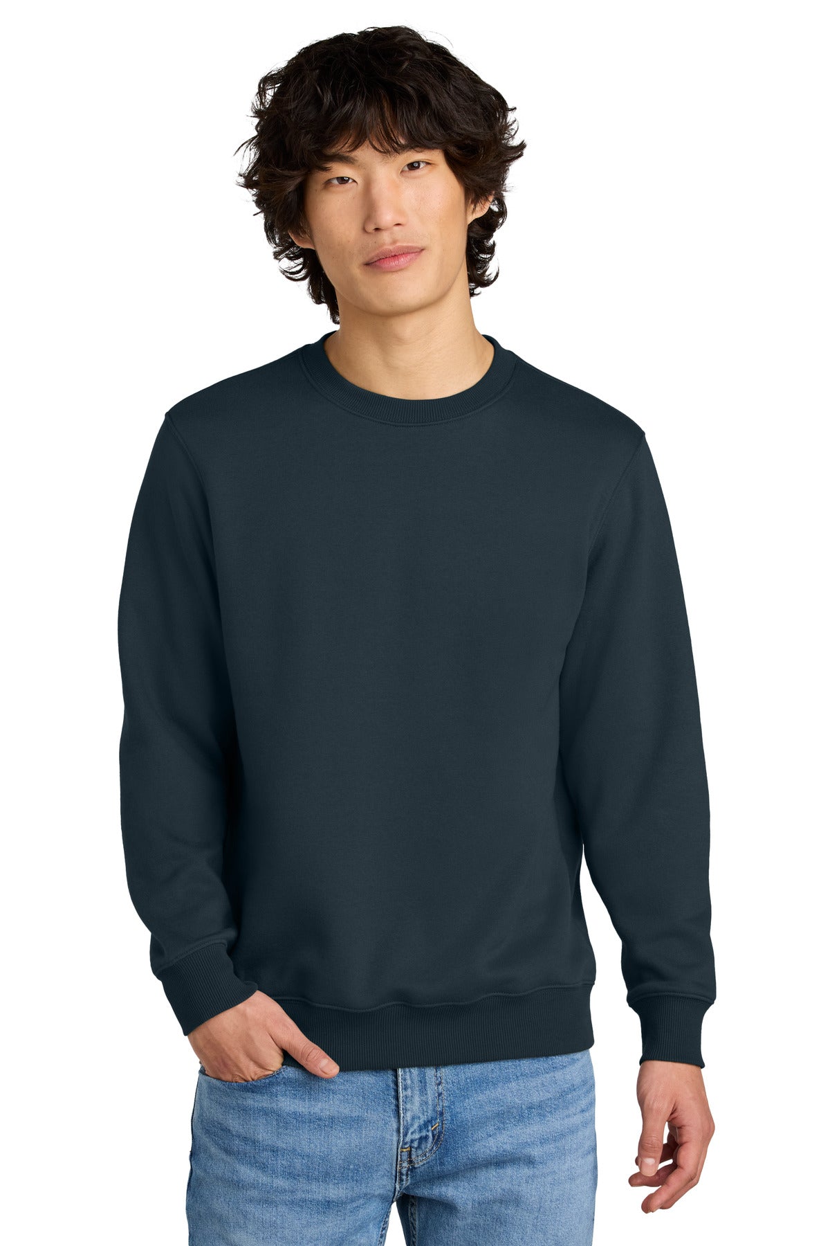 District ® Perfect Weight ® Fleece Crew DT1106
