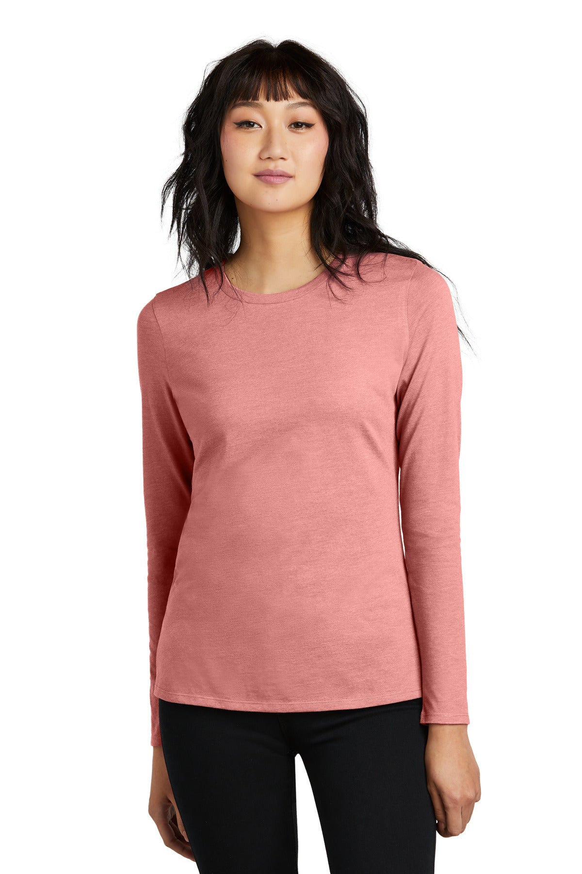 District ® Women's Perfect Blend ® CVC Long Sleeve Tee DT110