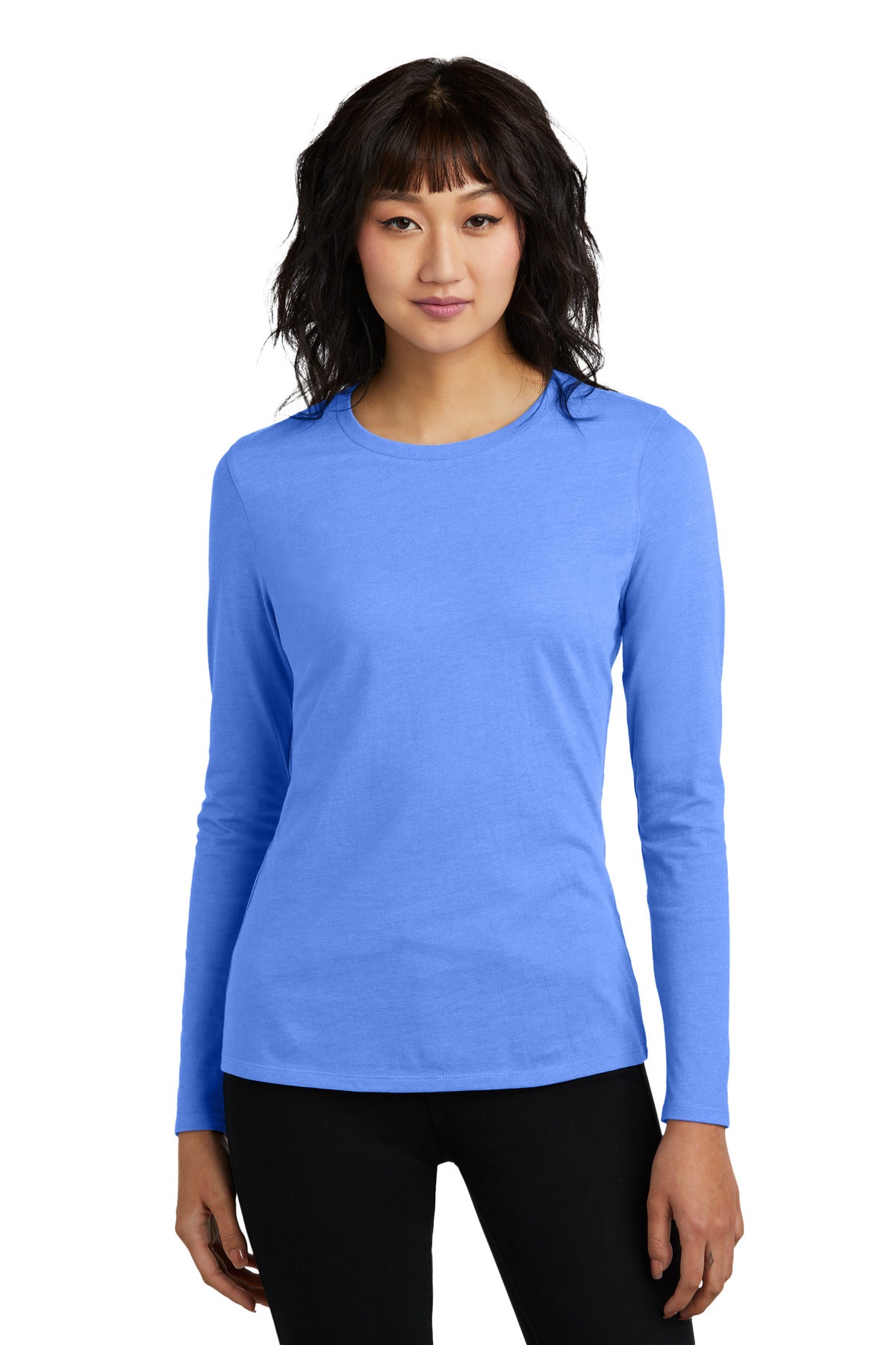 District ® Women's Perfect Blend ® CVC Long Sleeve Tee DT110