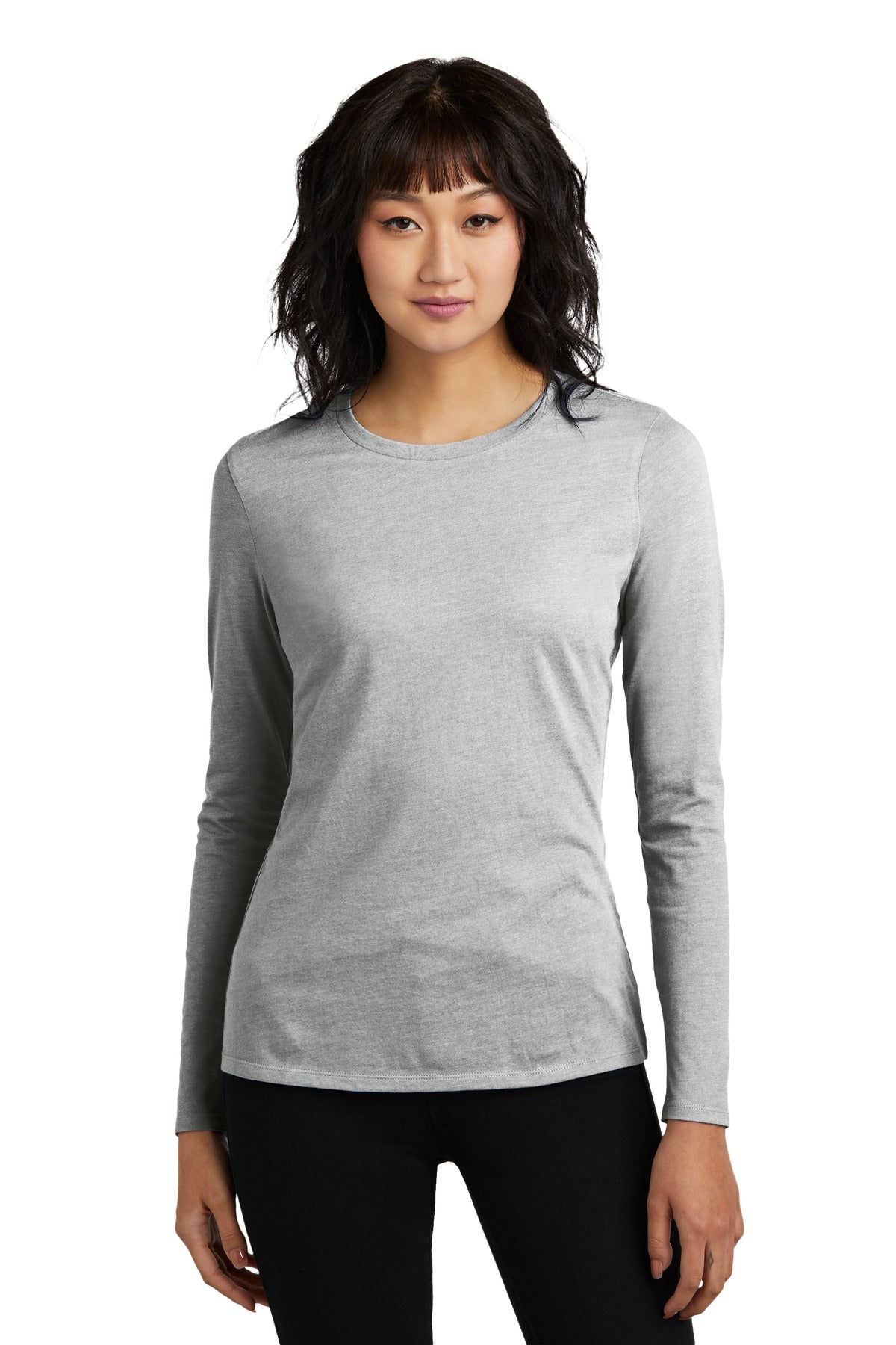 District ® Women's Perfect Blend ® CVC Long Sleeve Tee DT110