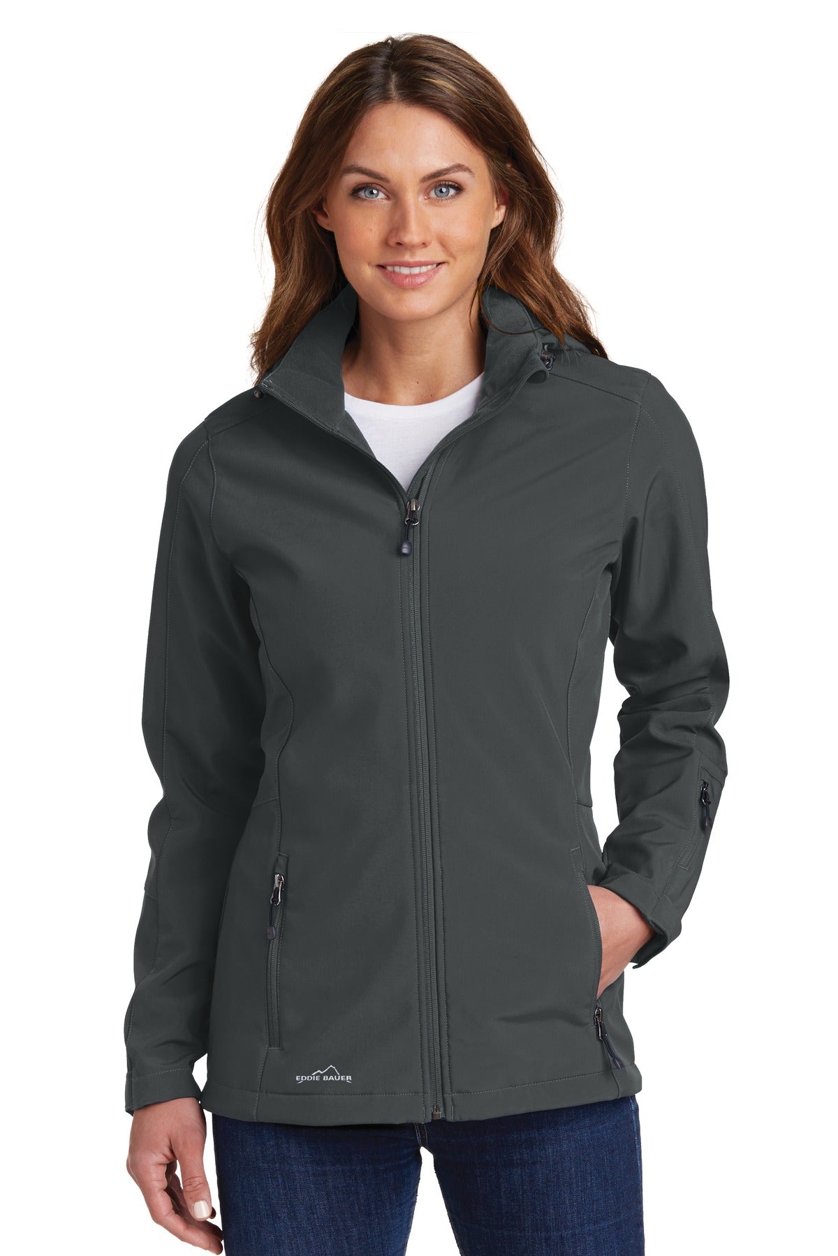 Eddie Bauer ® Women's Hooded Soft Shell Parka. EB537