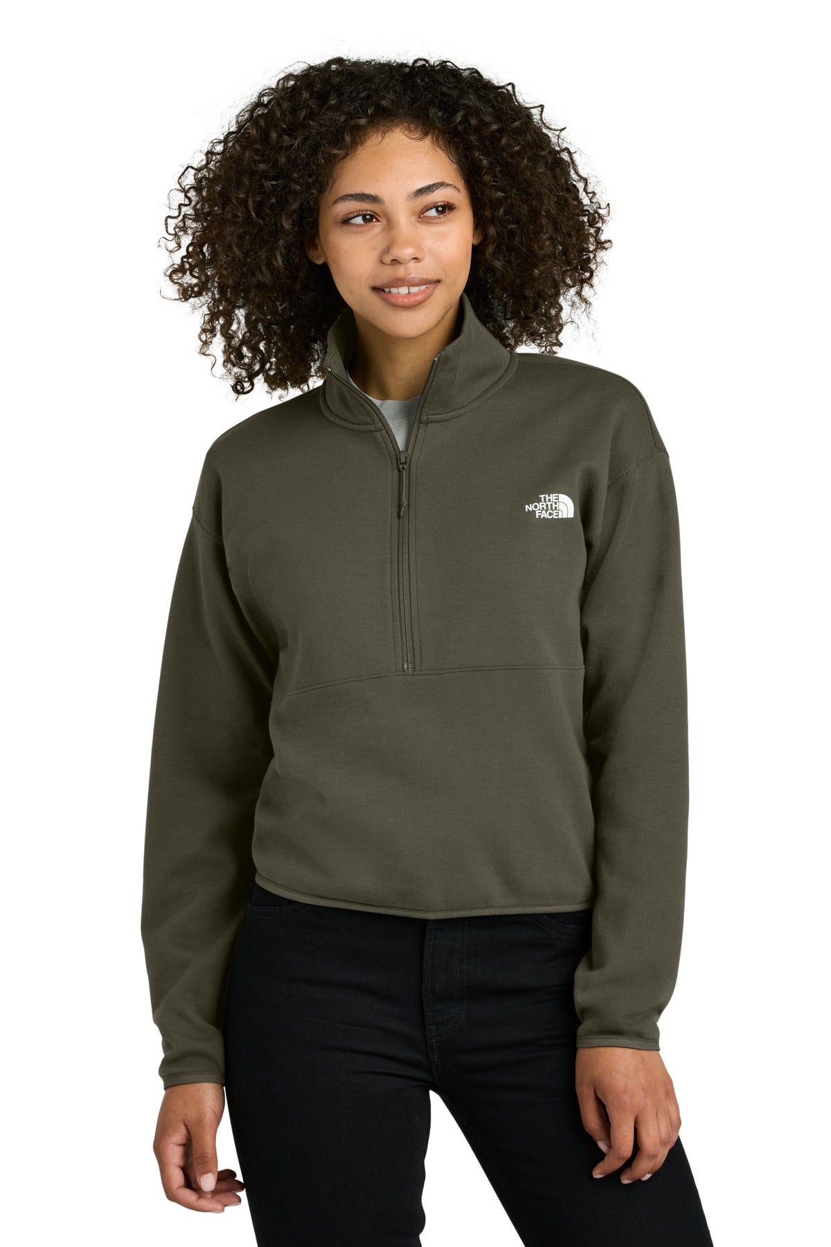The North Face ® Women's Double-Knit 1/2-Zip Fleece NF0A8C5H