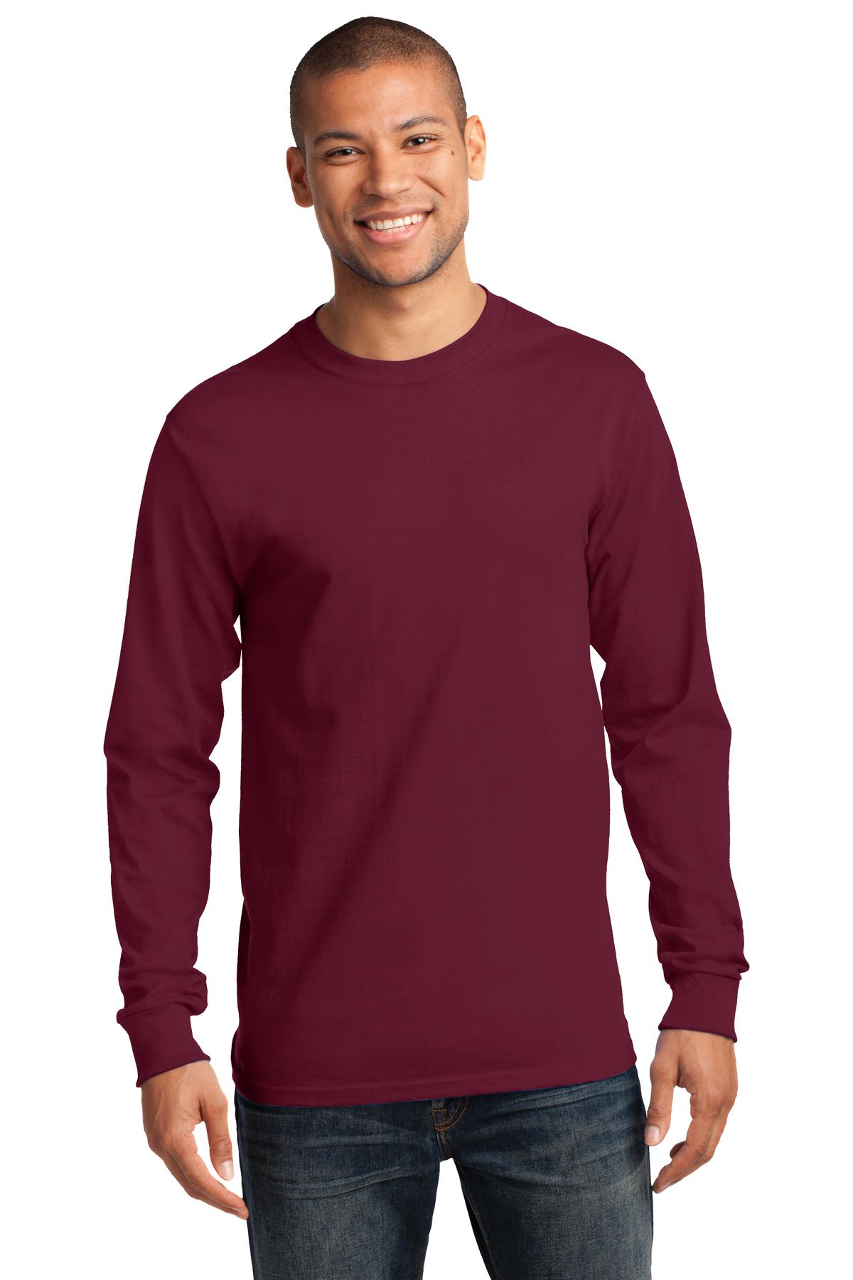 Port & Co ™ Long Sleeve Essential Tee. PC61LS