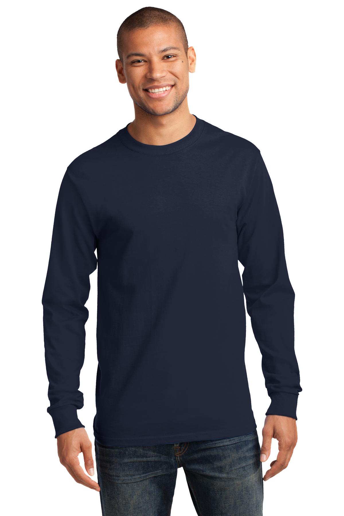 Port & Co ™ Long Sleeve Essential Tee. PC61LS