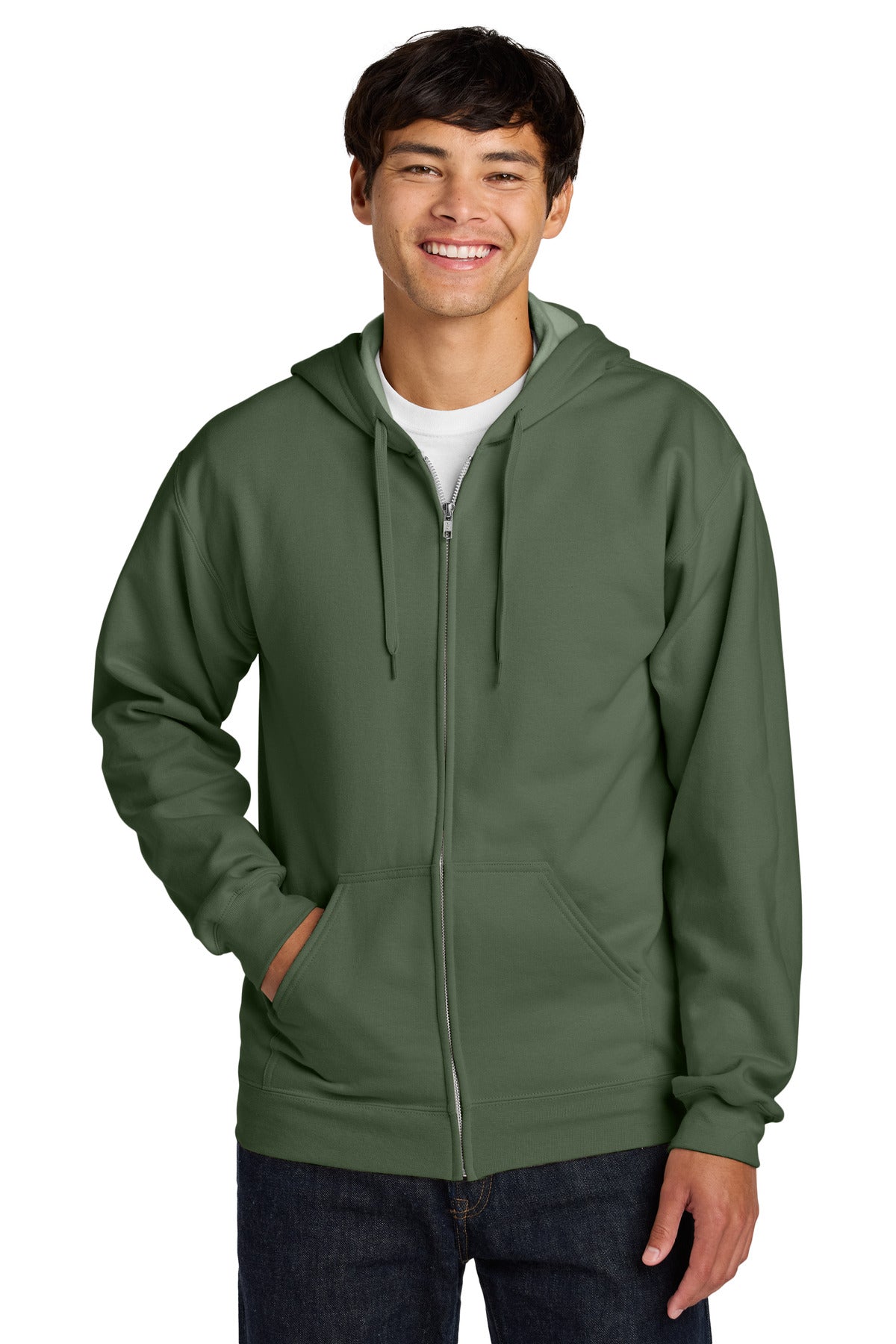 Gildan Softstyle ® Midweight Fleece Full-Zip Hooded Sweatshirt SF600