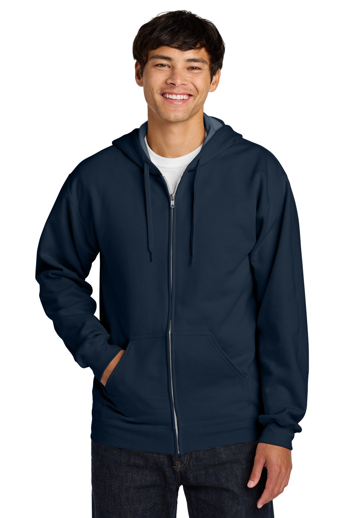 Gildan Softstyle ® Midweight Fleece Full-Zip Hooded Sweatshirt SF600