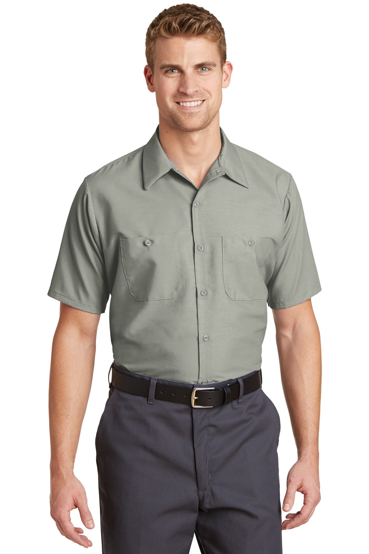 Red Kap ® Short Sleeve Industrial Work Shirt. SP24