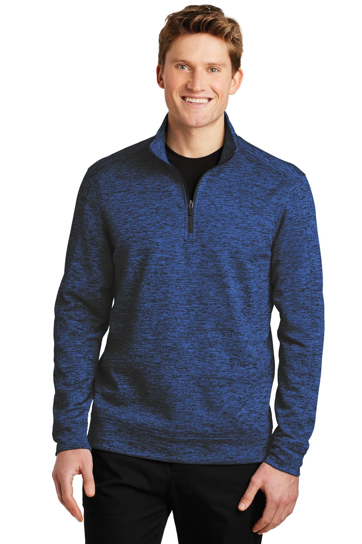 Sport-Tek ® PosiCharge ® Electric Heather Fleece 1/4-Zip Pullover. ST226