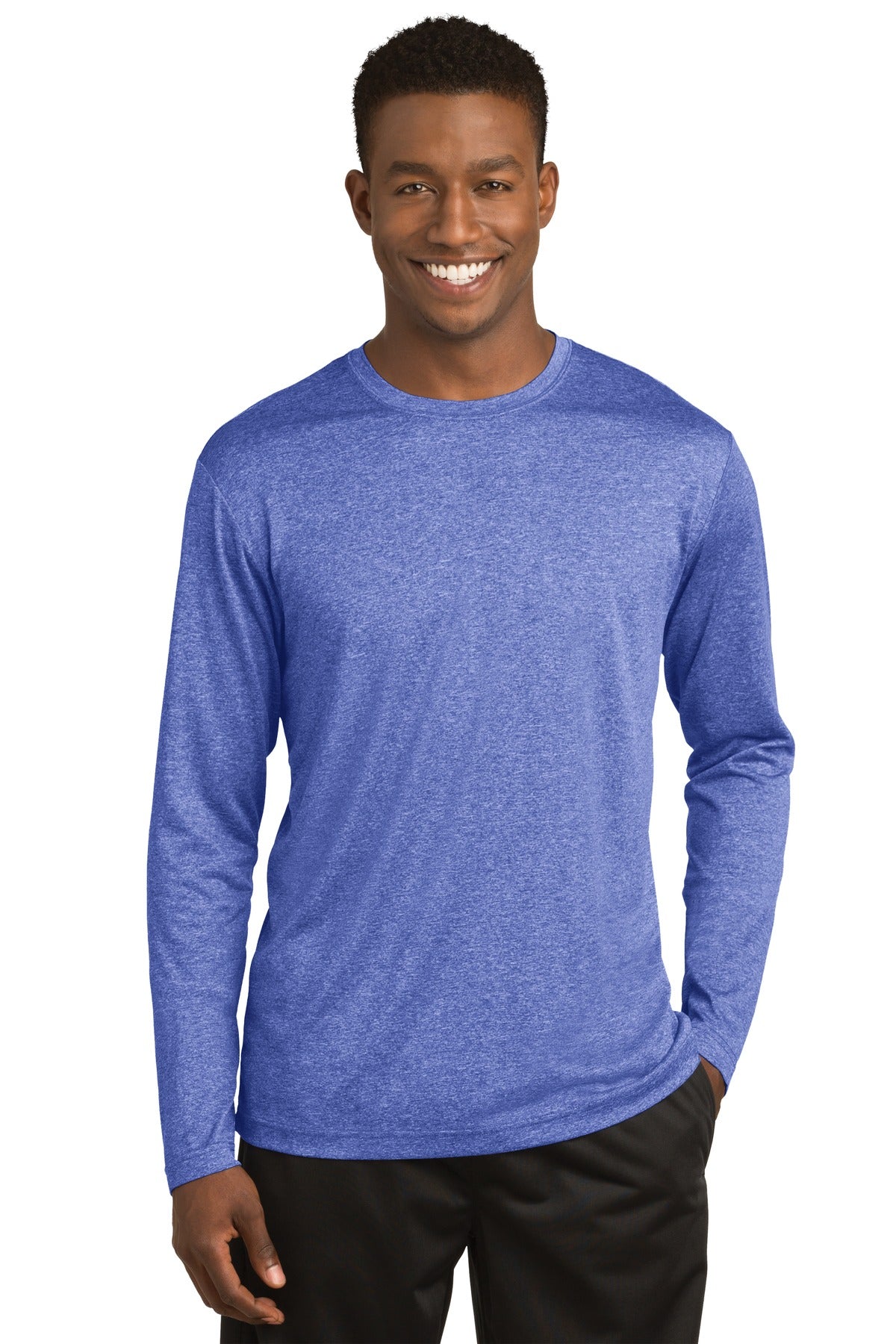 Sport-Tek ® Long Sleeve Heather Contender ™ Tee. ST360LS