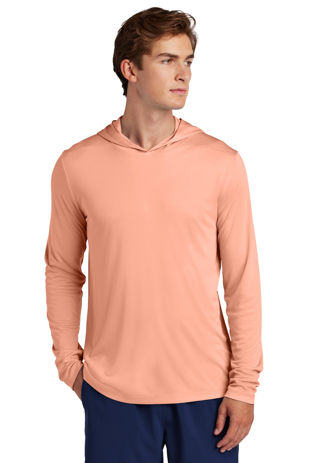 Sport-Tek ® Posi-UV ® Pro Long Sleeve Hoodie ST420LSH
