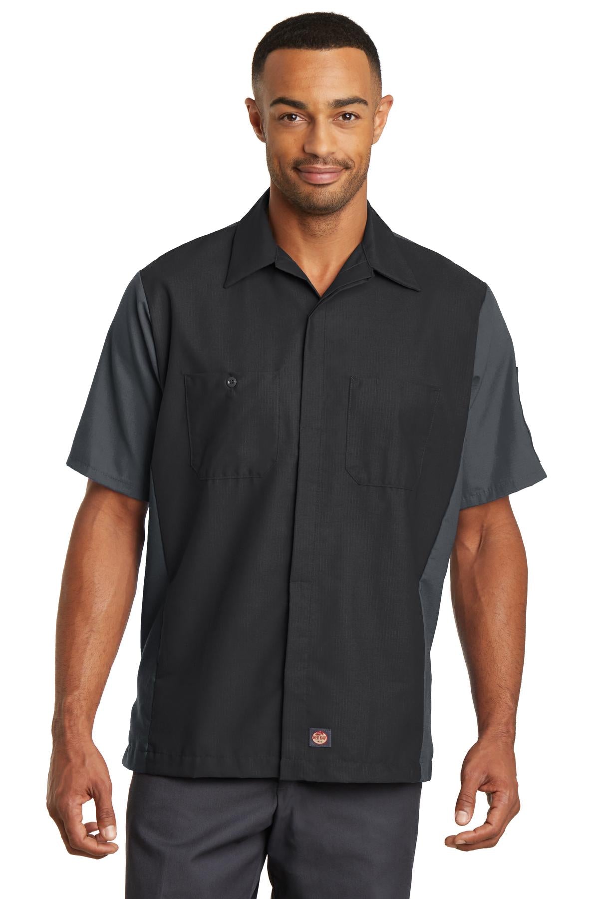 Red Kap ® Short Sleeve Ripstop Crew Shirt. SY20