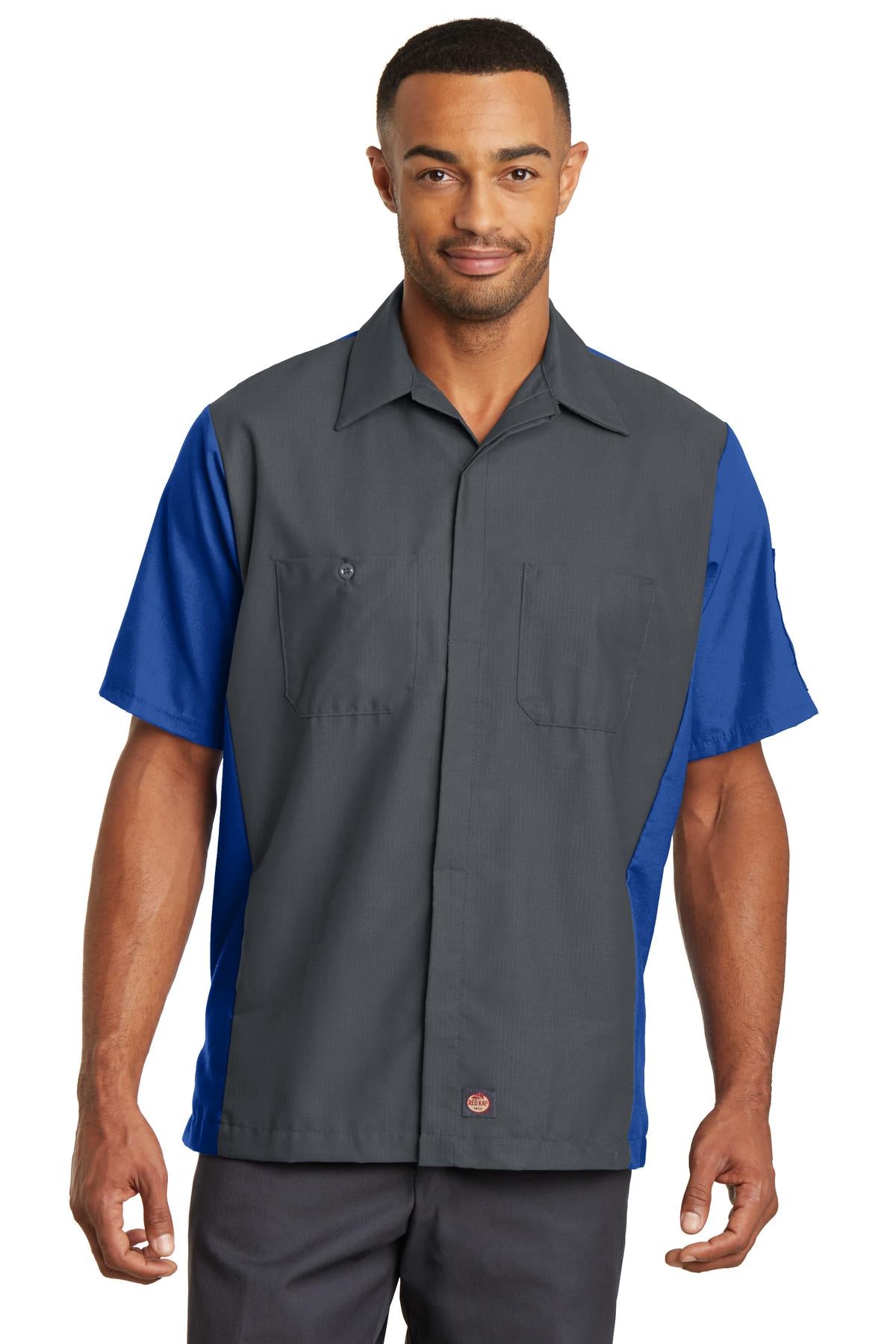 Red Kap ® Short Sleeve Ripstop Crew Shirt. SY20