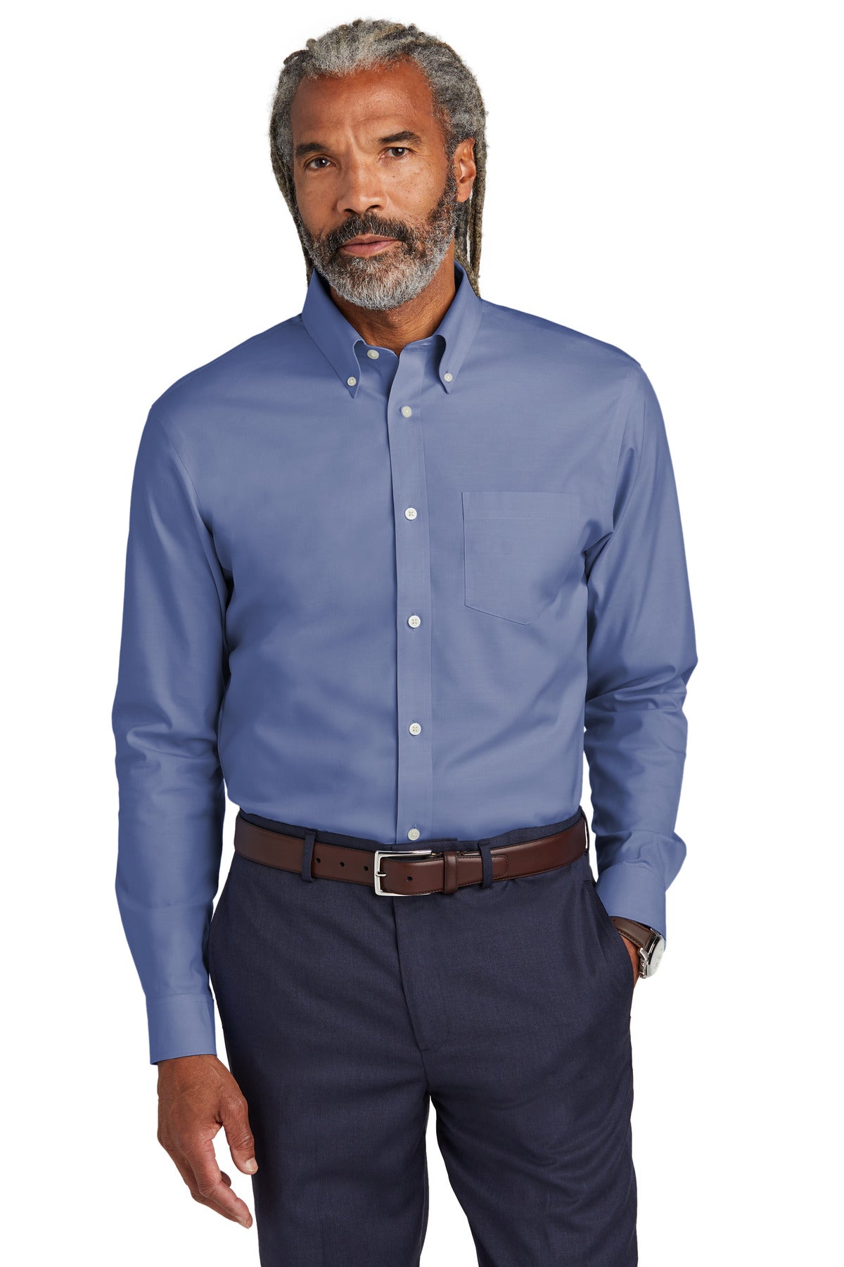 Brooks Brothers ® Tall Wrinkle-Free Stretch Pinpoint Shirt TBB18000