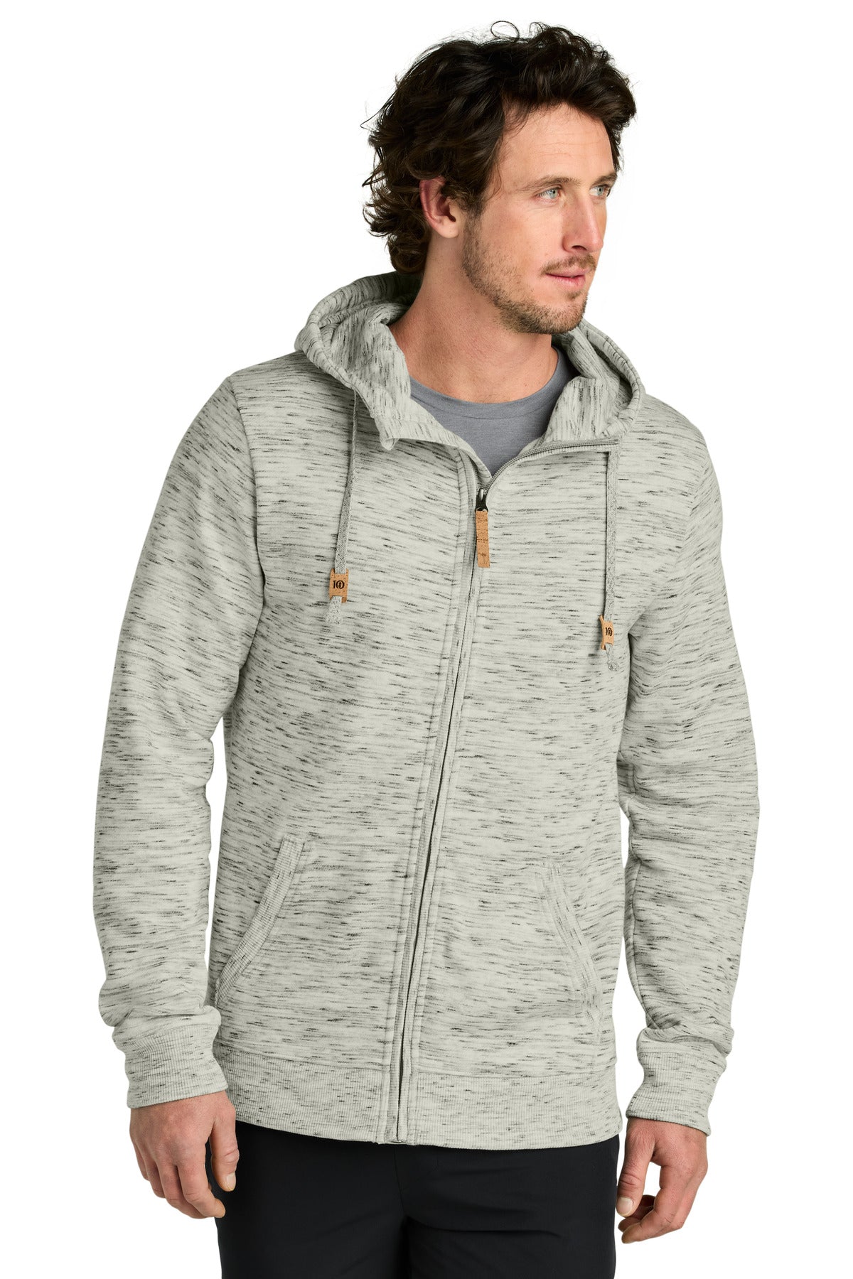 tentree ® Space Dye Fleece Full-Zip Hoodie TTCM4414