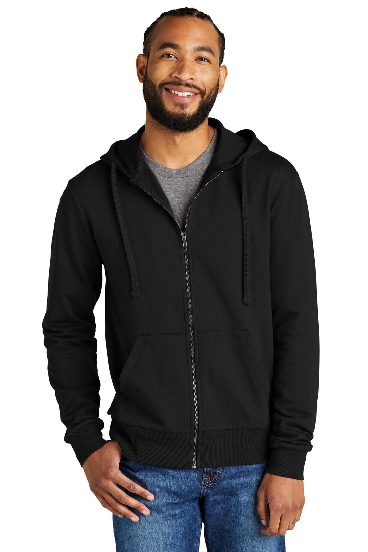 Allmade ®  Unisex Organic French Terry Full-Zip Hoodie AL4002