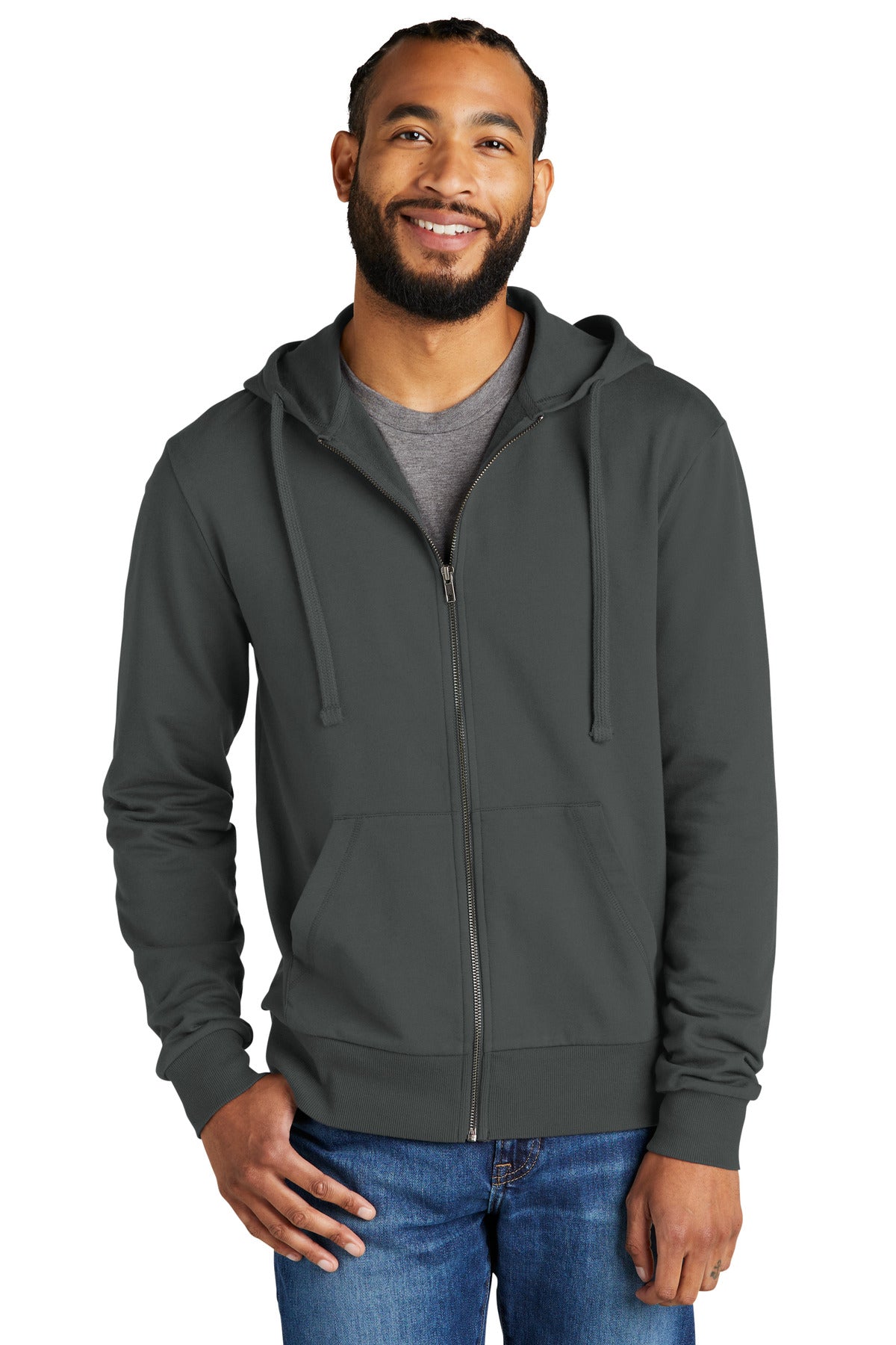 Allmade ®  Unisex Organic French Terry Full-Zip Hoodie AL4002