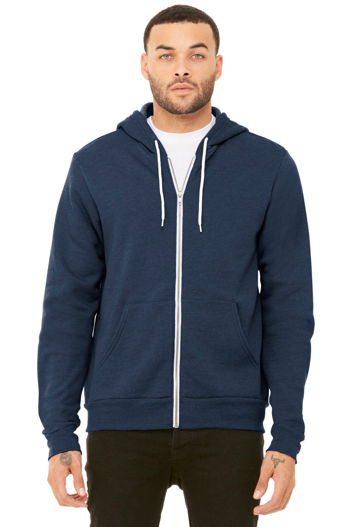 BELLA+CANVAS  ®  Unisex Sponge Fleece Full-Zip Hoodie. BC3739