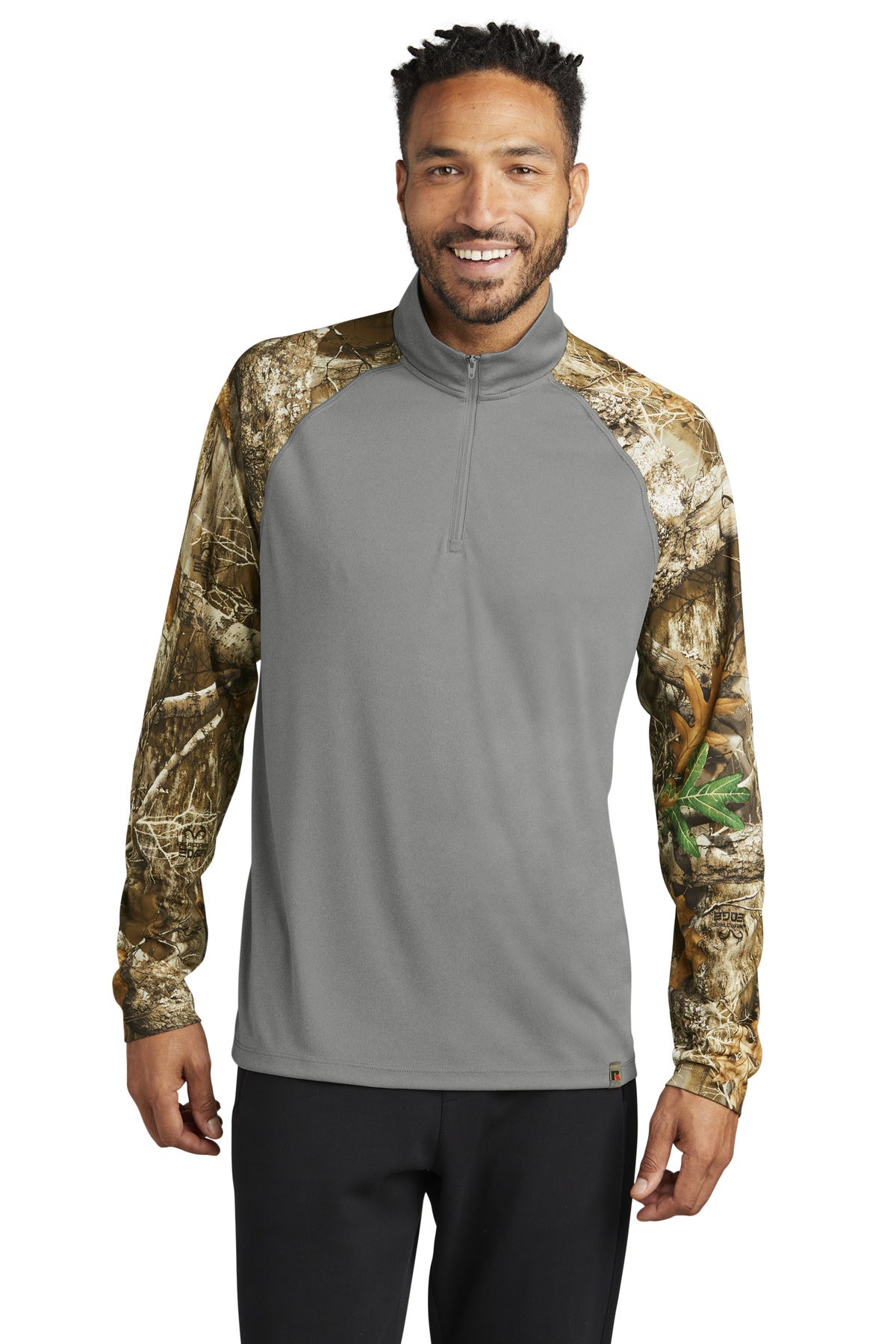 Russell Outdoors ™  Realtree ®  Colorblock Performance 1/4-Zip RU152
